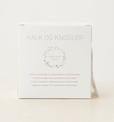 Kalk og Knogler, 30 dages forbrug