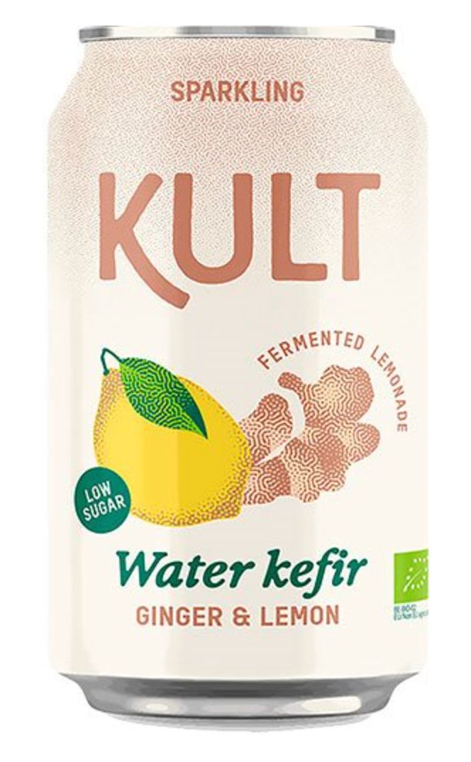 Vandkefir Ingefær &amp; Citron Ø