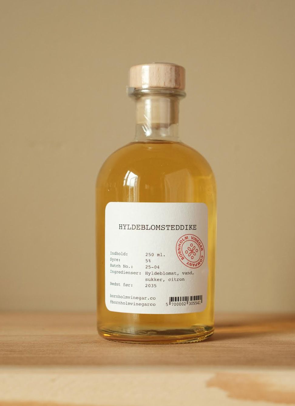 Hyldeblomsteddike, 250 ml.