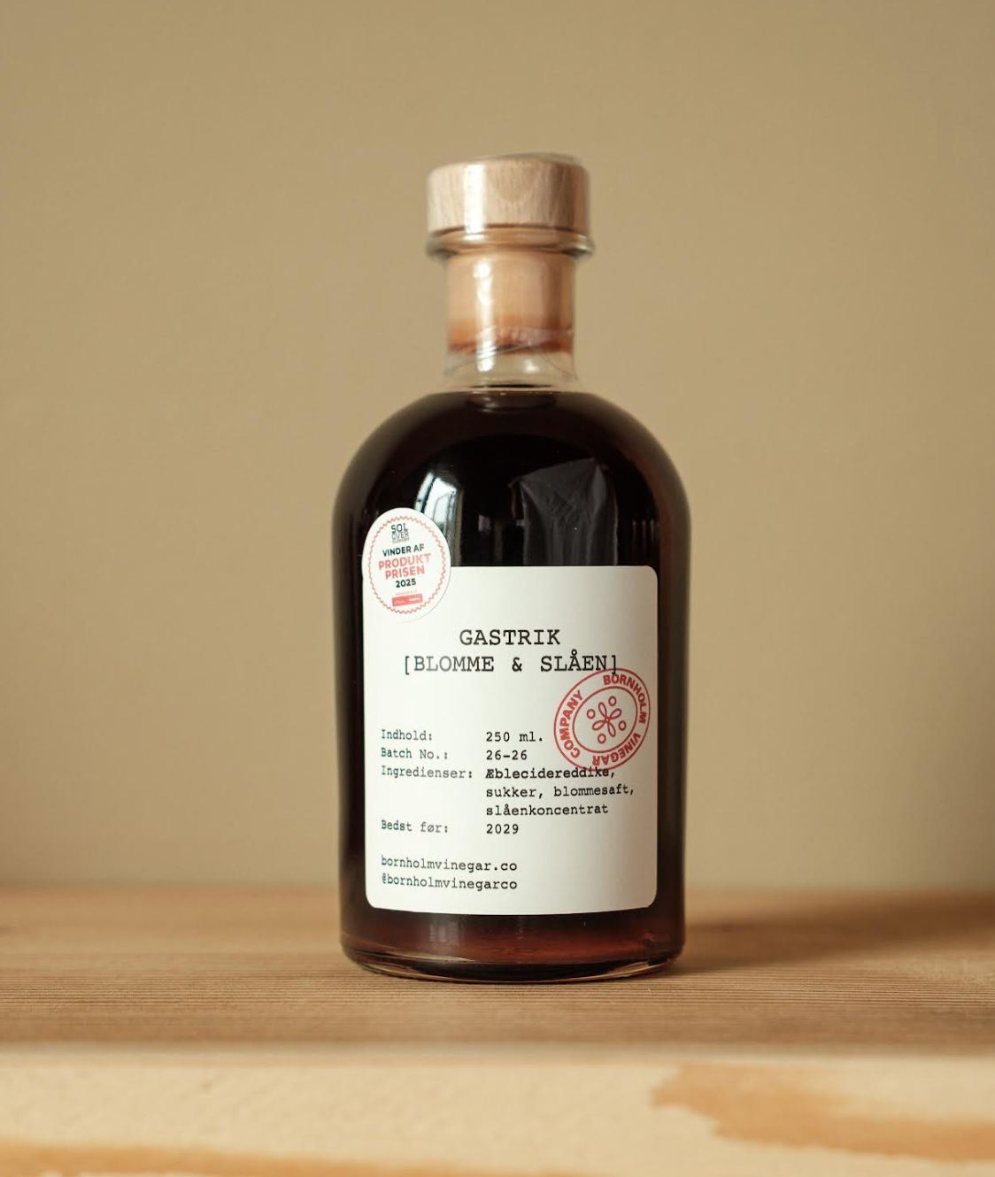 Gastrik, blomme og slåen. 250 ml.