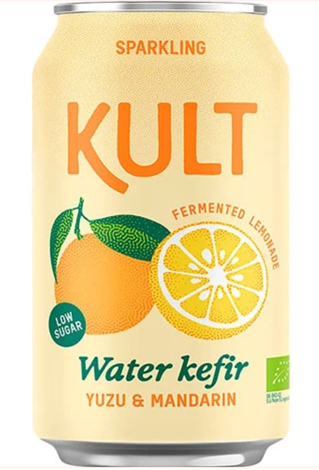 Vandkefir Yuzu &amp; Mandarin Ø, 33 cl