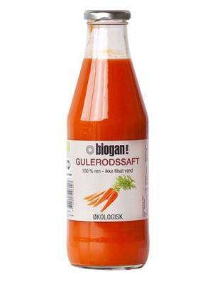 Gulerodssaft, Øko