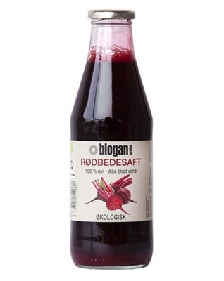 Rødbedesaft, Øko