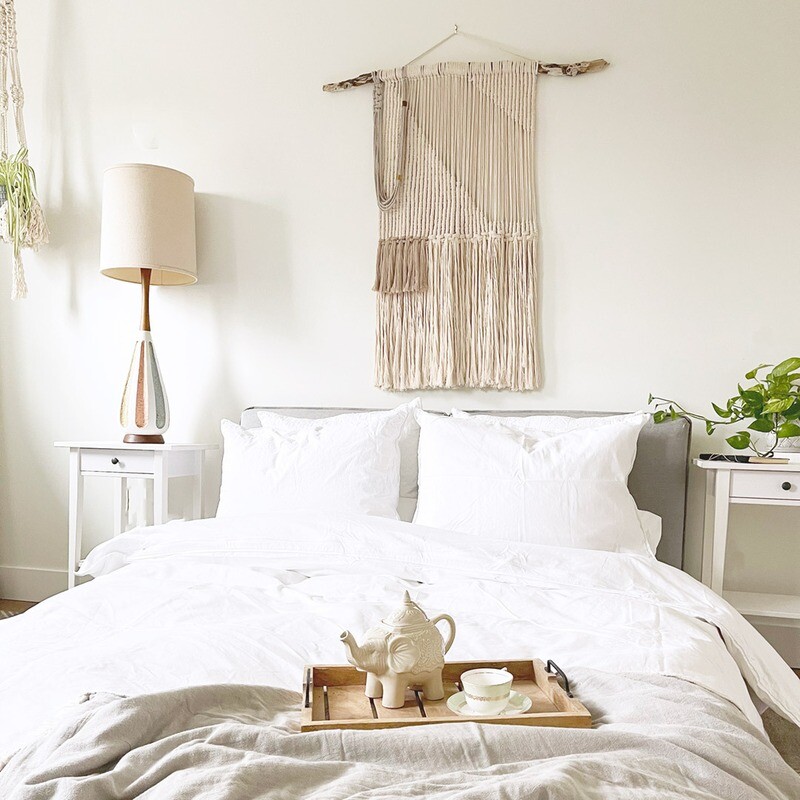 Modern Tassels -- Large Contemporary Macramé Wall Hanging
