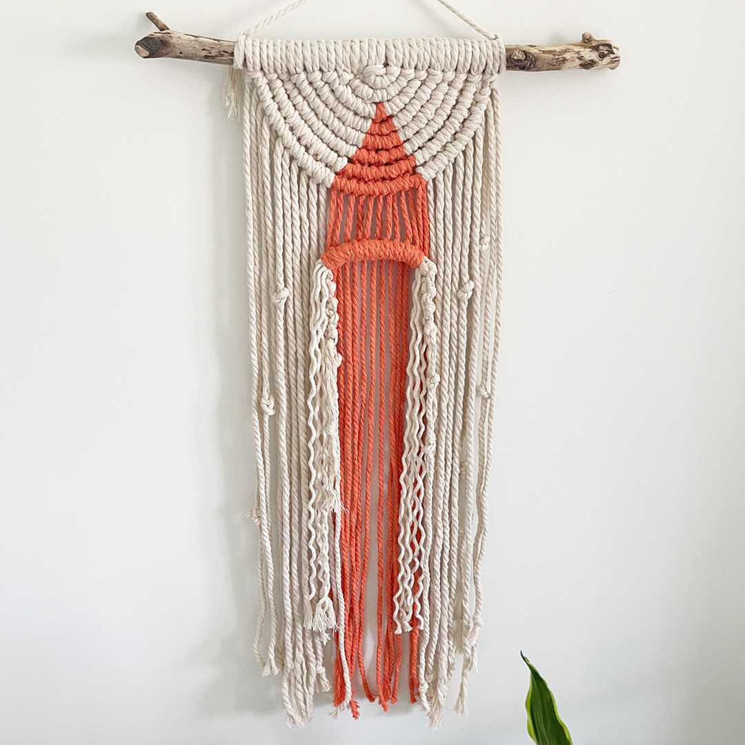 Macrame tapestry ♡BIGsize　サンセット　オーダー注文にて Macrame tapestry ♡BIGsize サンセット オーダー注文にて