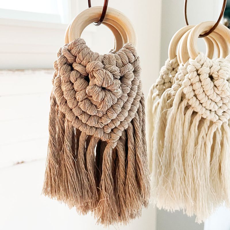 Macrame Napkin Ring Holder (Set of 4) | Home Decor