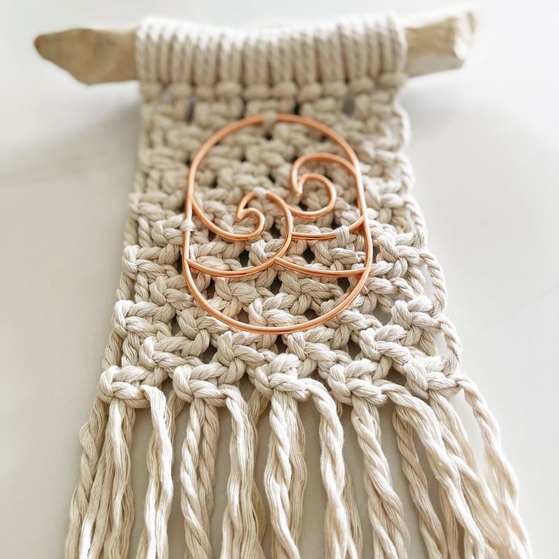 Beachwave — Mini Macramé Wall Hanging
