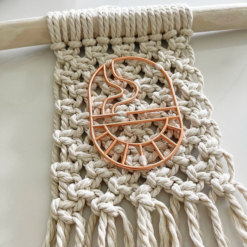 Pathway — Mini Macramé Wall Hanging