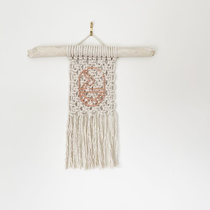 Pathway — Mini Macramé Wall Hanging