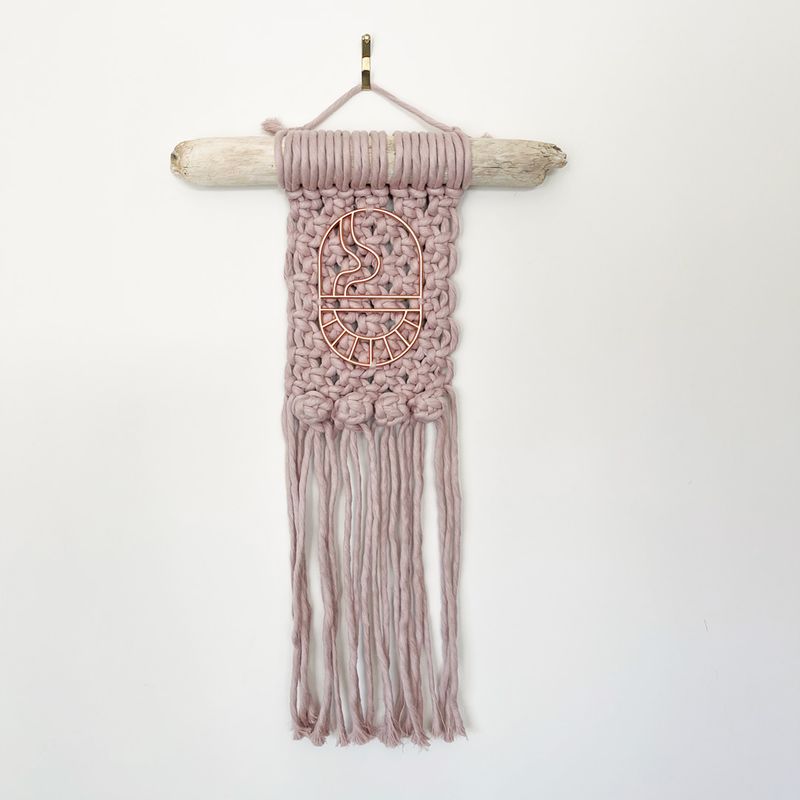 Pathway — Mini Macramé Wall Hanging