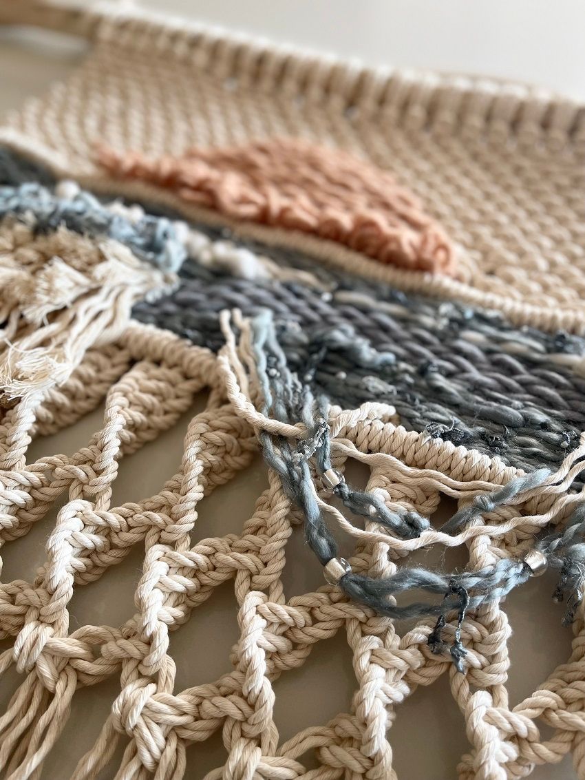 Macrame tapestry ♡BIGsize サンセット オーダー注文にて 【公式通販】