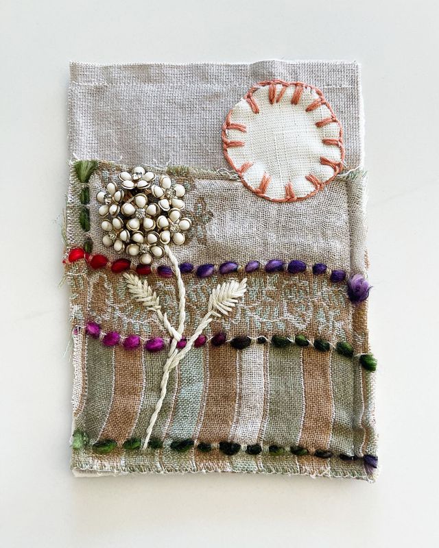 Cottage Garden — Original Mixed Media Wall Art Cottage Garden — Original Mixed Media Wall Art