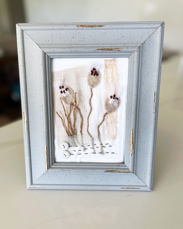 Gone to Seed — Original Mixed Media Wall Art Gone to Seed — Original Mixed Media Wall Art