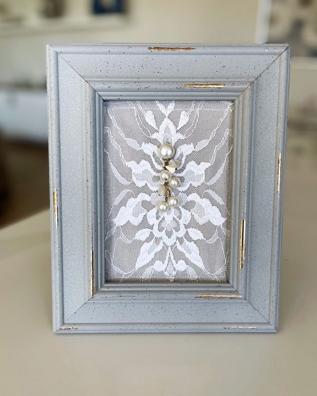 Old Lace — Original Mixed Media Wall Art
