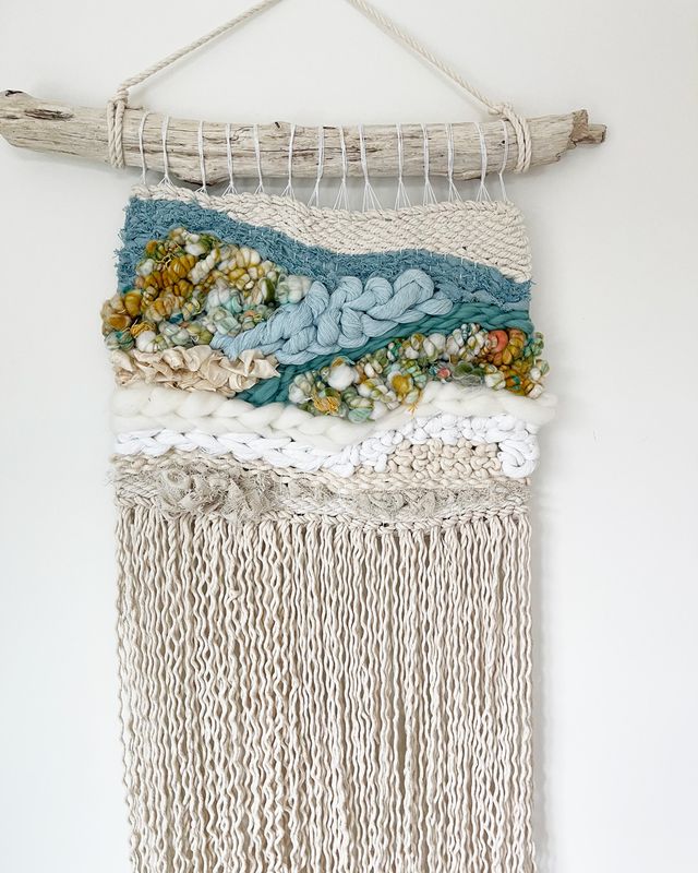 Kelp Garden — Woven Wall Hanging