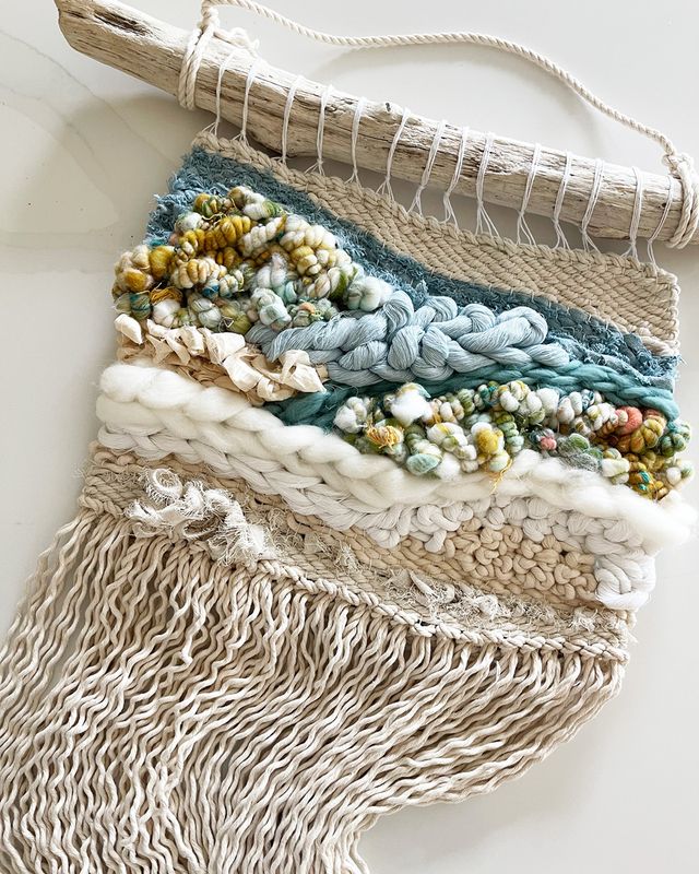 Kelp Garden — Woven Wall Hanging Kelp Garden — Woven Wall Hanging
