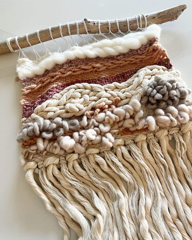 Coral Sunset · Woven Wall Hanging Coral Sunset · Woven Wall Hanging