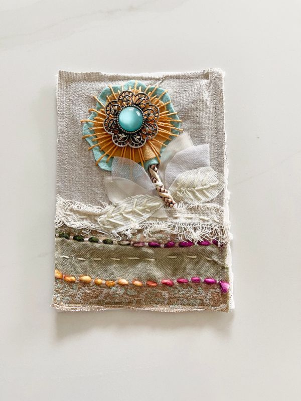 The Wildflower — Original Mixed Media Wall Art The Wildflower — Original Mixed Media Wall Art