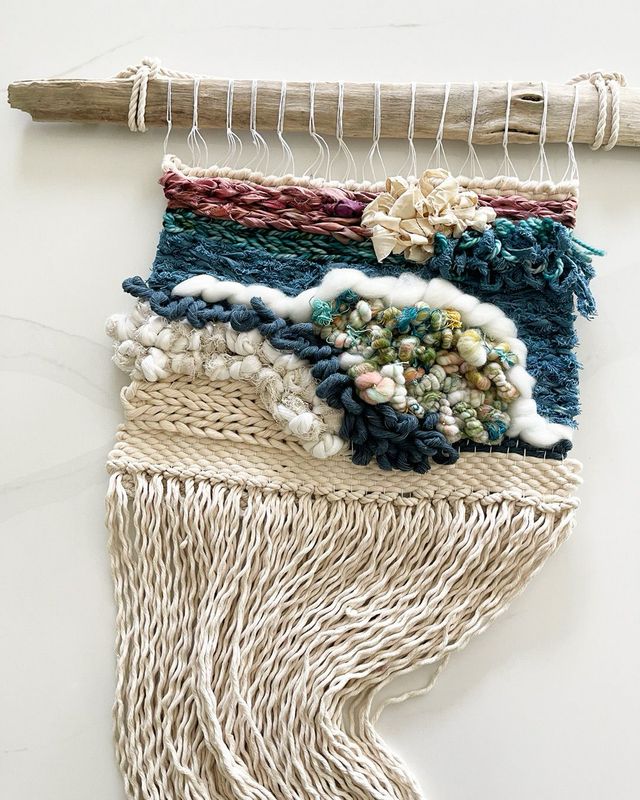 Kelp Garden - Deep Water · Woven Wall Hanging Kelp Garden - Deep Water · Woven Wall Hanging
