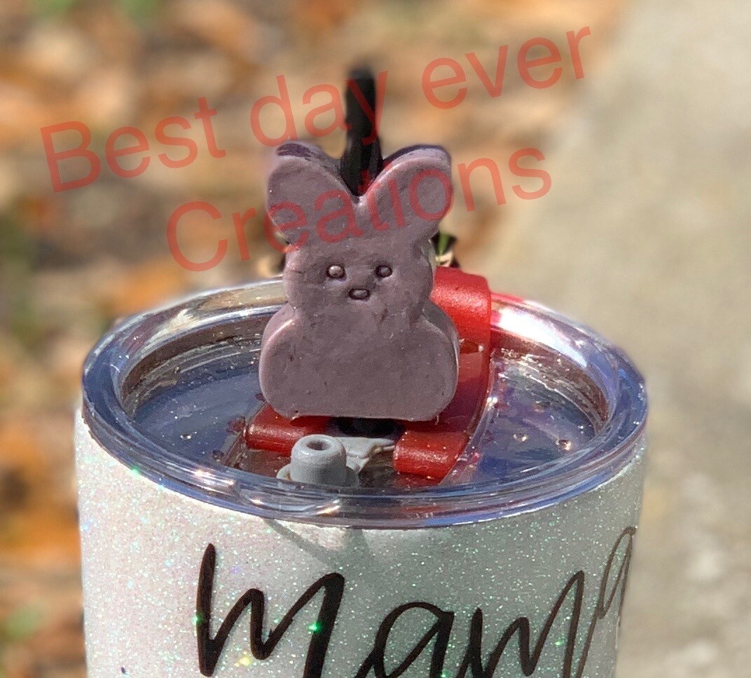 Marshmallow Bunny Straw-Kick