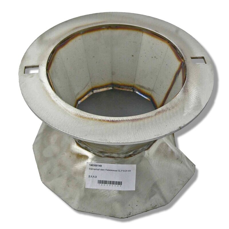 Brennertopf oben Pellets