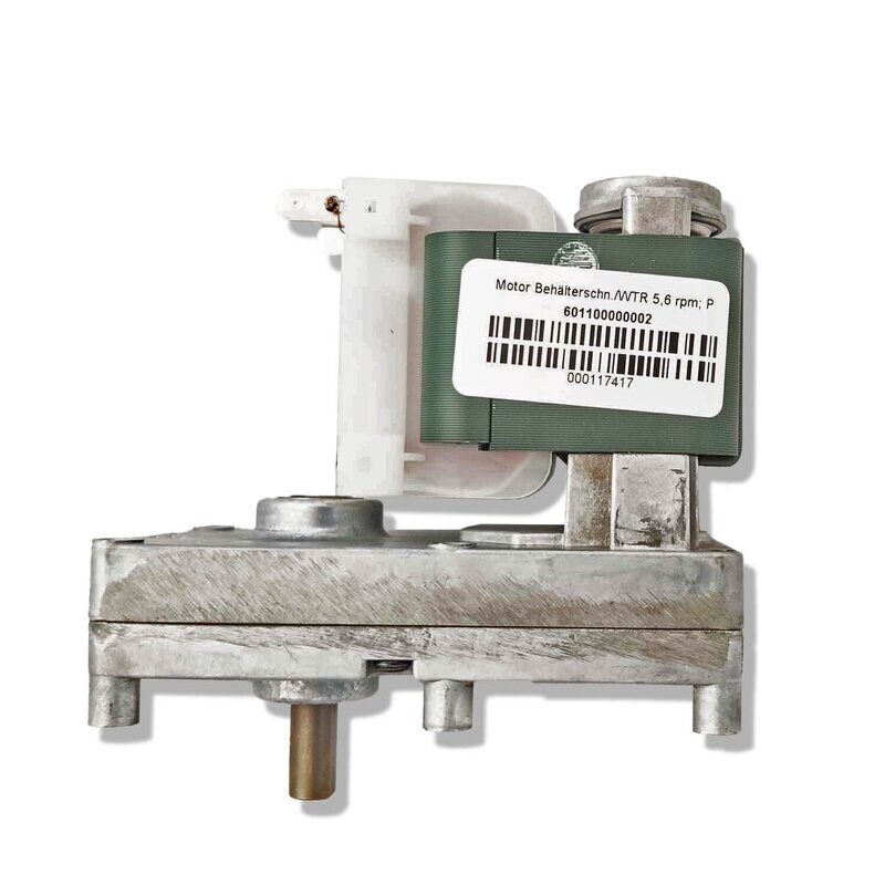 Motor 5.6 rpm, für Dosierschnecke TL-M, NUR PZ8RL-N (14,5 kW), TLZ 15/22 Wärmetauscher-Motor PZ65RL / PZ100RL alle Typen Type ISG, 5,6 rpm mit Anschluss für Flachstecker