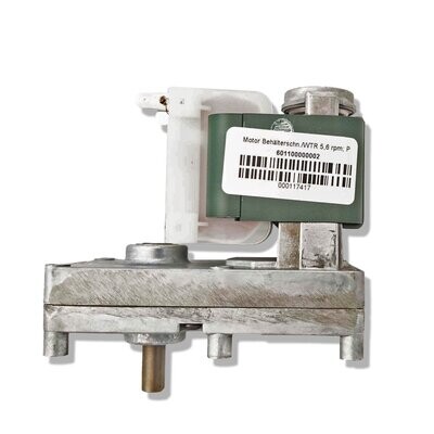 Motor 5.6 rpm, für Dosierschnecke TL-M, NUR PZ8RL-N (14,5 kW), TLZ 15/22 Wärmetauscher-Motor PZ65RL / PZ100RL alle Typen Type ISG, 5,6 rpm mit Anschluss für Flachstecker