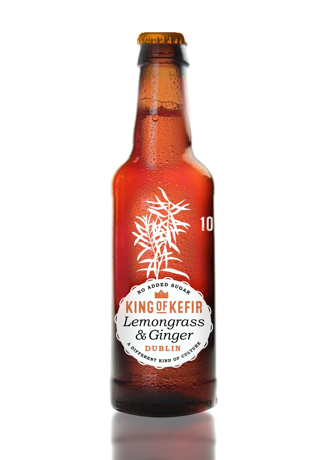 King of Kefir Lemongrass & Ginger, 12 x 330ml King of Kefir Lemongrass & Ginger, 12 x 330ml