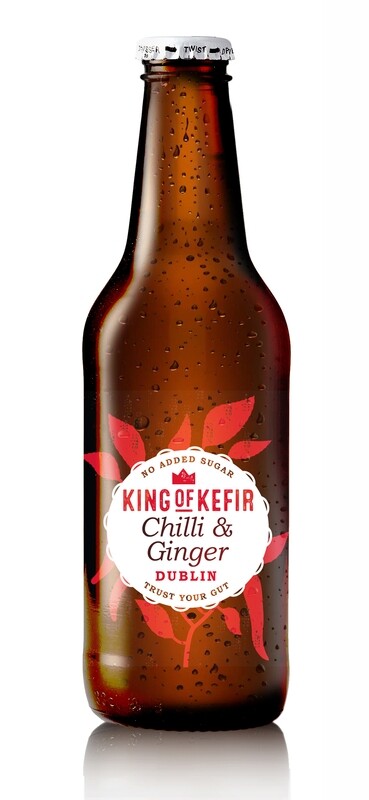 King of Kefir Chilli & Ginger, 12 x 330ml
