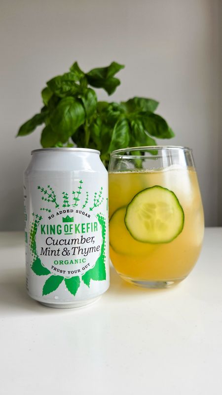 King of Kefir Organic Cucumber & Mint 12 x 330ml cans