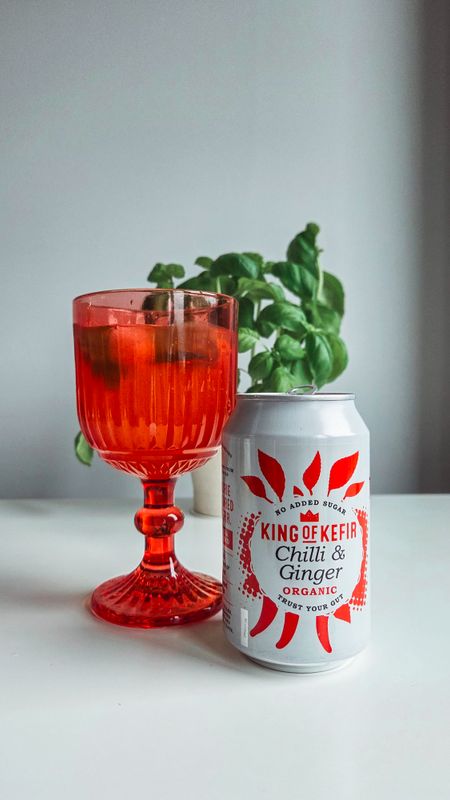 King of Kefir Organic Chilli & Ginger, 12 x 330ml cans
