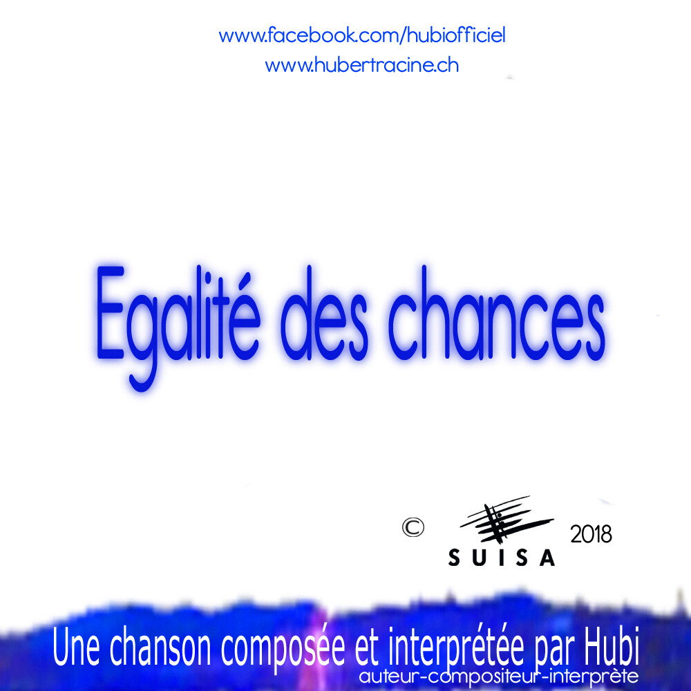 CD officiel "Égalité des chances"