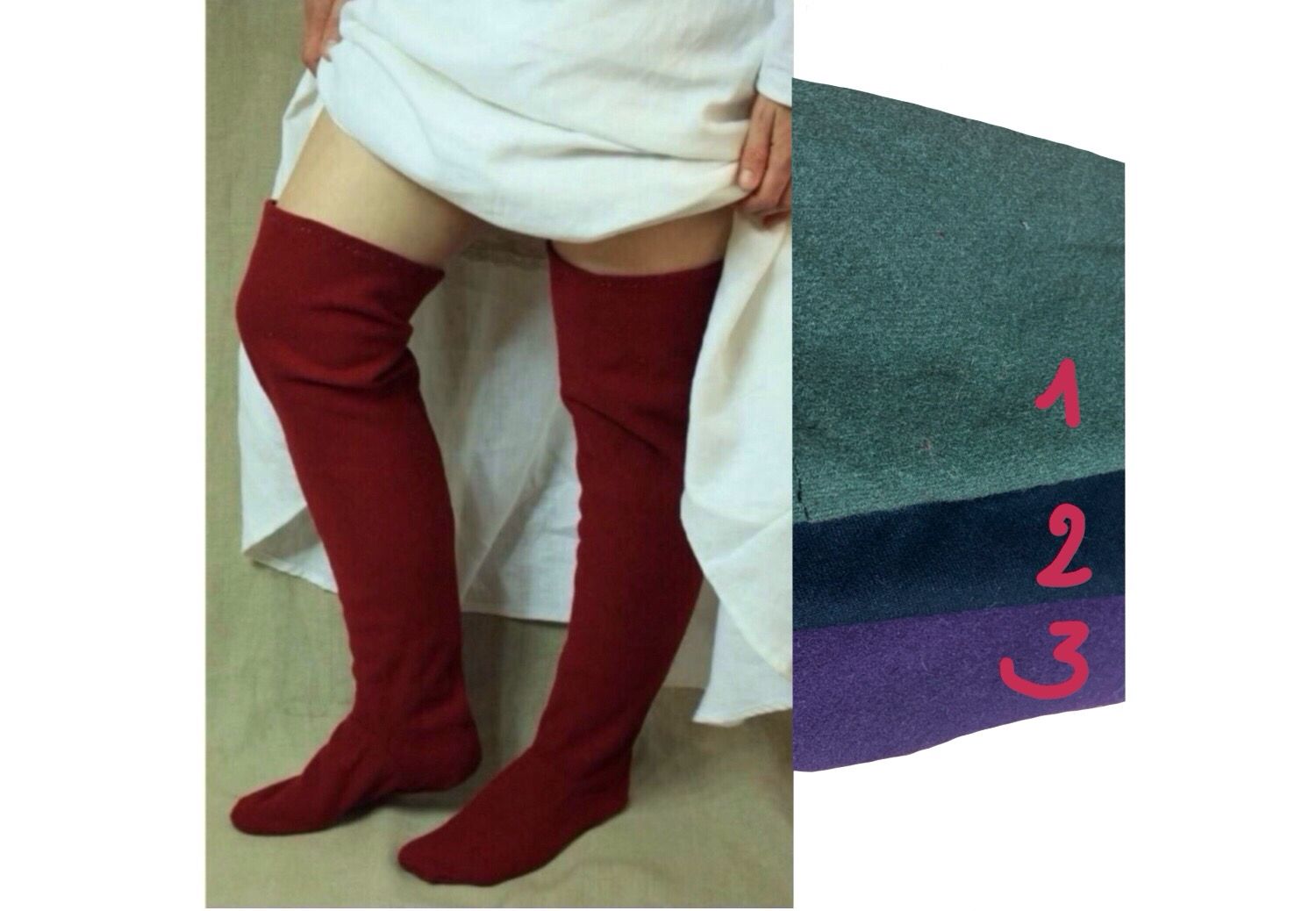 Socken Schuhgröße 42-46 (groß)