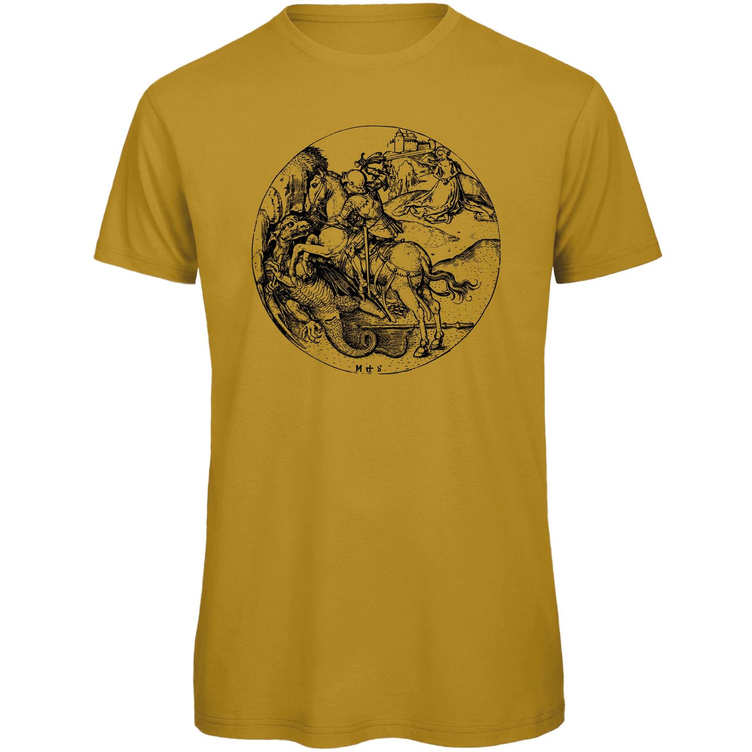 Bio T- Shirt Siebdruck, St. Georg