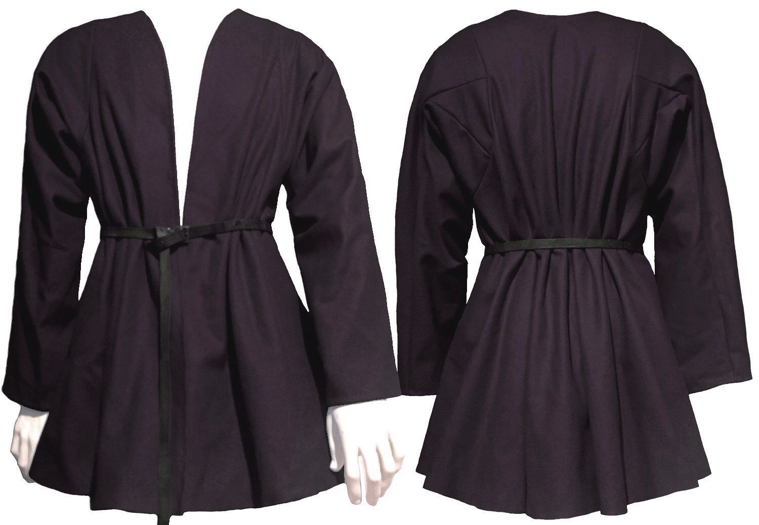 Mittelalterjacke - aubergine