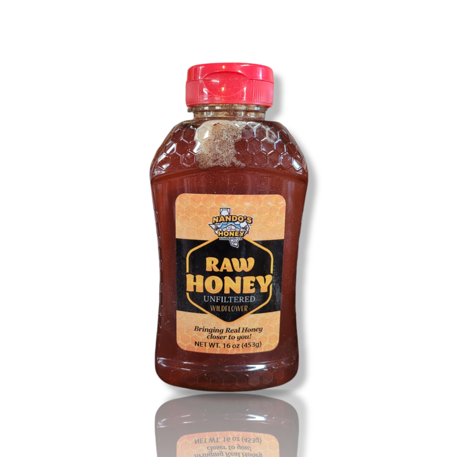 1lb Raw and Unfiltered Wildflower Honey