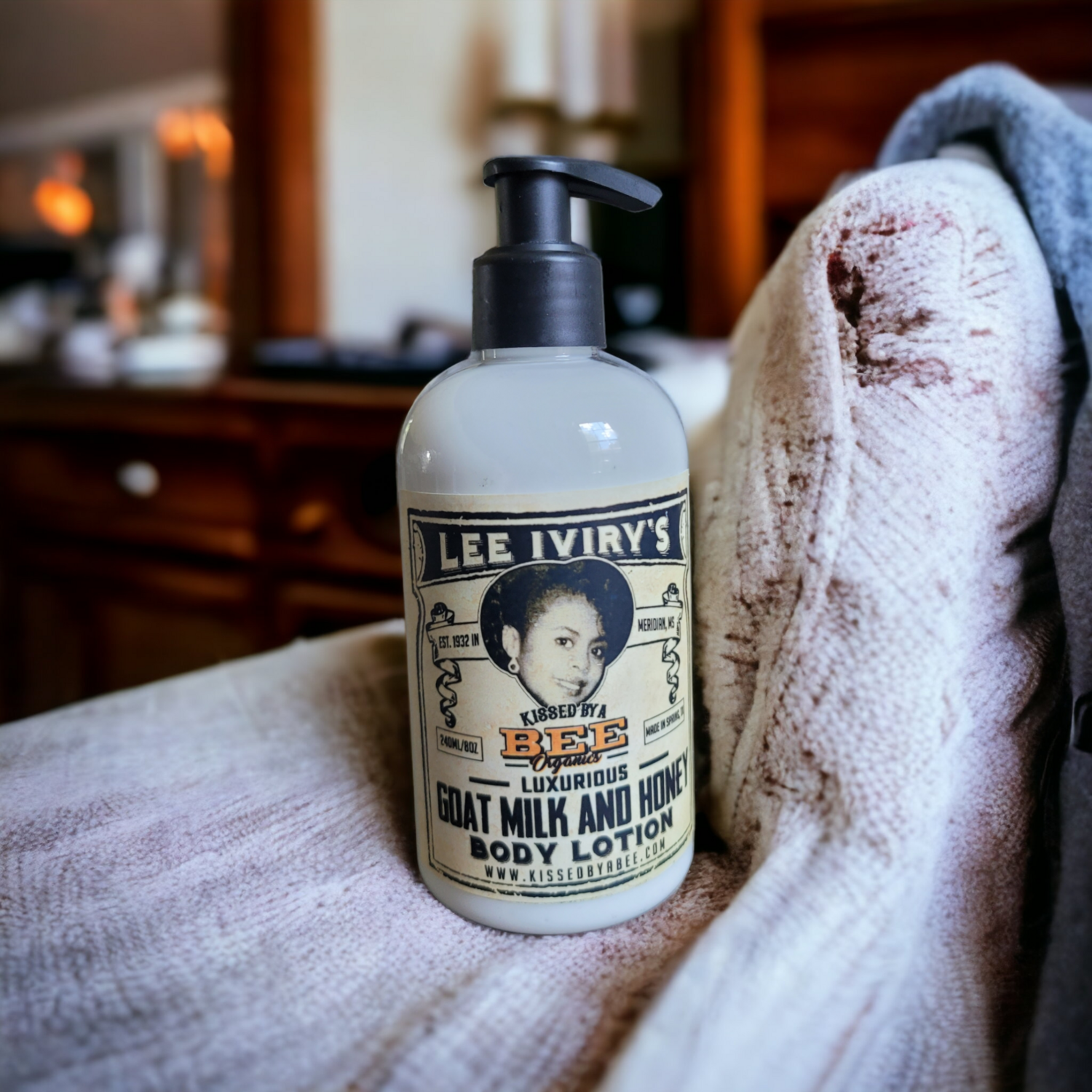 Lee Iviry's Luxurious Goat Milk & Honey Body Lotion