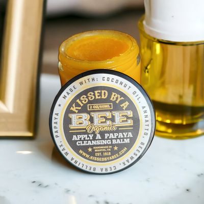 Apply A Papaya Cleansing Balm