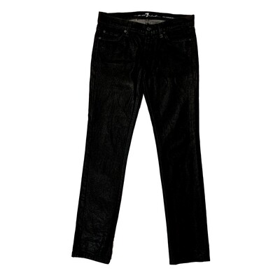 7 FOR ALL MANKIND - ROXANNE BLACK WAXED