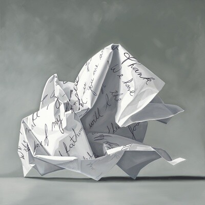 Love Notes - Thank You Art Print