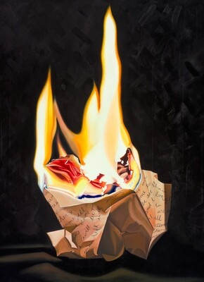 Eternal Flame Art Print
