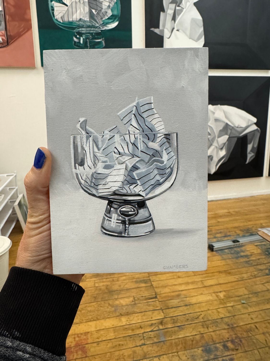 Contained Stripes White