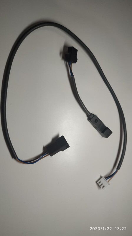 Z axis end stop X1 version 1-2-3 with new split cable