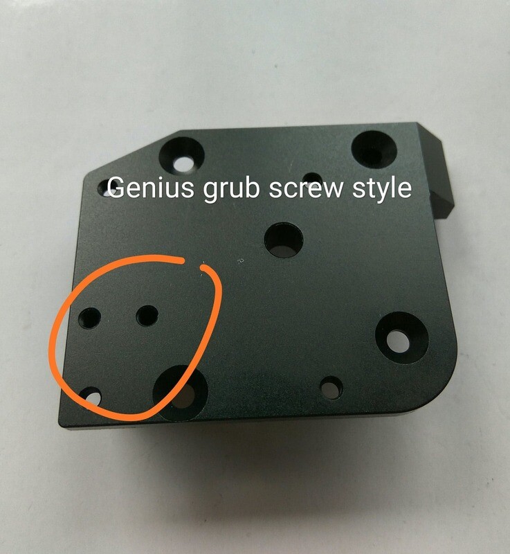 Evnovo Original Replacement Titan alloy Extruder Backplate V1