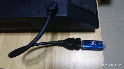 USB angle cable