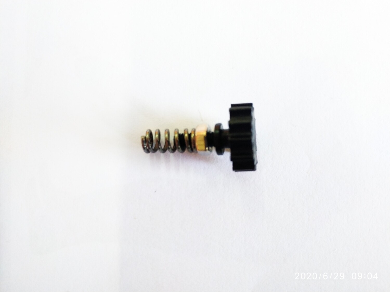 Titan knurled bolt &amp; spring