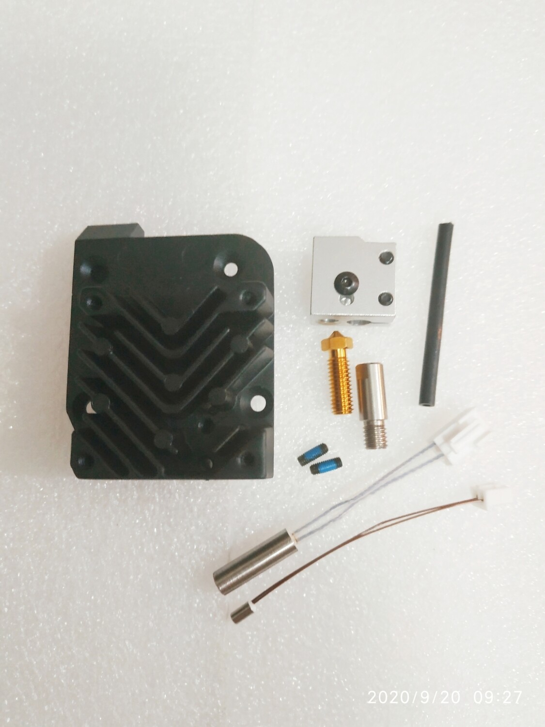 5 pce hotend kit &amp; V2 Aero alloy titan plate