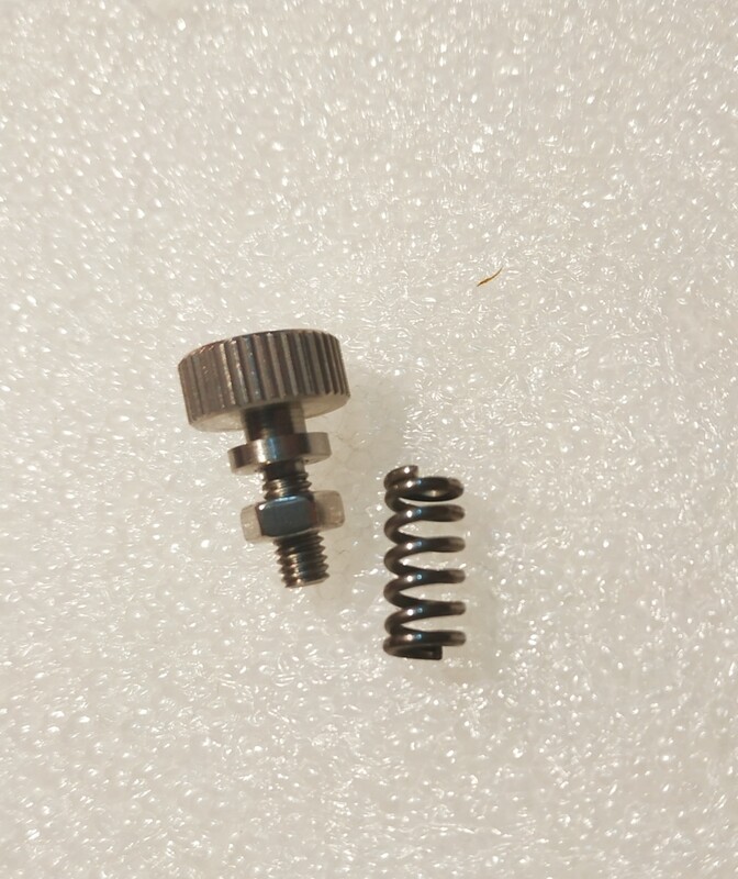 Alloy Titan adjustment screw