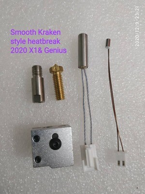 X2 &amp; Genius Pro - Hotend- thermistor-block- nozzles