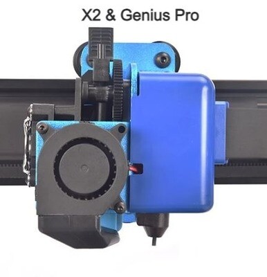 X2 &amp; Genius Pro - Complete Hotend assembly